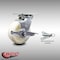 Service Caster 5 Inch Stainless Steel Nylon Caster with Roller Bearing and Brake/Swivel Lock SCC-SS30S520-NYR-TLB-BSL - alternate 4